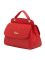 Esbeda Red Checked Pu Synthetic Material Handbag For Women