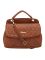 Esbeda Tan Checked Pu Synthetic Material Handbag For Women