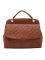 Esbeda Tan Checked Pu Synthetic Material Handbag For Women
