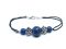 Natural Lapis Lazuli Mystique Adjustable Bracelet For Men And Women's ( Code Lapmystbr )