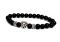 Lion Head Protection Charm Black Onyx Crystal Bracelet For Men And Women