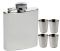 Dynamic Store Hip flask 7 oz with 4 shot glasses