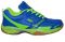 Port Men'S Python Blue Pvc Badminton Shoes