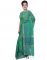 Banarasi Silk Works Party Wear Designer Green Colour Cotton Saree For Women's(bsw17)