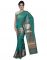 Banarasi Silk Works Party Wear Designer Green Colour Cotton Saree For Women's(bsw4)