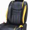 Pegasus Premium City I-v Tech Car Seat Cover - (code - Cityi-vtech_black_yellow_suprime)