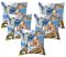 Lushomes Digital Print Wonders Of The World Cushion Covers (pack Of 5)