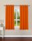 Lushomes Red Wood Plain Cotton Curtains With 8 Eyelets For Windows