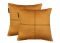 Lushomes Mango Blackout Cushion Cover With Artistic Stitch