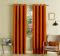 Lushomes Mango Polyester Blackout Curtains With 8 Eyelets For Door