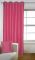Lushomes Pink Art Silk Long Door Curtain with Polyester Lining