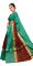 Ruchika Fashion Women's Cotton Silk Saree With Blouse Piece Material (code - Angi-peacockbluerani )