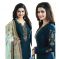 Bollywood Replica Crepe Silk Dark Cyan Prachi Desai Suit With Heavy Embroidery Work Dupatta (code-152f4f07dm)
