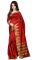 Holyday Womens Poly Cotton Saree, Red (amar_jyoti_red)