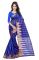 Holyday Womens Banarasi Silk Thread Saree_ Royal Blue (with Blouse)
