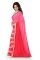 Holyday Womens Georgette Saree, Pink (holy_pink_butterfly)