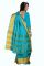 Holyday Womens Silk Cotton Saree, Sky Blue (raj_orgenza_sky Blue)