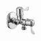 Oleanna Magic Brass 2 In1 Angle Valve Silver Taps & Faucets