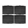 Autoright Car Auto Folding Sunshades Curtains Black (set Of 4) - Maruti Suzuki Zen Estilo