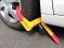 Autoright Universal Yellow Anti Theft Car Wheel Tyre Lock Clamp