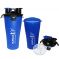 Musclexp Pre And Post Workout Shaker Bottle With Strainer 500ml - Design 5