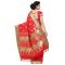 Varkala Silk Sarees Woven Self Designed Bright Red Art Silk Sarees With Blouse(awjb9101rdrd)
