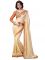 Palash Fashions Royal Looking Cream Color Georgette Fancy Designer Saree (product Code - Pls-ts-9460)