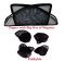 Premium Quality Foldable, Zipper & Magnetic Car Sun Shades/ Curtain For Volkswagen Jetta Old -set Of 4