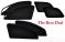 The Best Deal In Zipper & Magnetic Car Sun Shades/ Curtain For Tata Safari Dicor -set Of 6