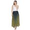 VIRO Yellow color Mid Rise Regular Fit Cotton fabric Ankle Length skirt for women