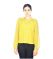 Viro Georgette Fabric Embroidered Round Neck Full Sleeves Yellow Color Top For Womens _ Vi99158aylw