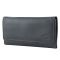 Kara Black Color Leather Wallet For Women