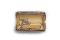 Rysha Gold Color Solid Pu Clutch For Women