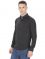 Kobalt Charcoal Black Casual & Party Wear Shirts For Men