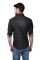 Kobalt Denim Full Sleeves Aztec Print Casual Shirt For Men - Black-bbk110bl4