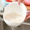 Trioflextech Wash Rice Thick Sieve Pot Plastic Drain