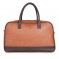 Saccus Pu Leather Duffle Bag (tan Color) Travel Duffel Bag