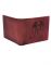 Hidelink Men Red Genuine Leather Wallet (wp5035)