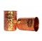 Indiancartvilla Pure Copper Hammered 2 Glass 350 Ml Each