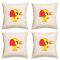 Digital Print Canvas Cushion Cover 16 Inches Set of 4 By Admire Home