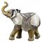 Three Combination Elephant Decorated Mother Of Pearl Home Decoration Show Piece