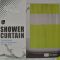 Sanitary Ware's Window Shower Curtain (180 X 200cm) - Green