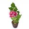 Artificial Potted Plants For Home Dcor - White/pink