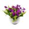 Artificial Potted Plants For Home Dcor- Purple
