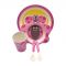 Eco Friendly Bamboo Fiber Kids Feeding Set Of 5 Pieces, Round Plate - Pink/butterfly
