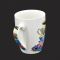 Ceramic Coffee Mug - Tea Cups With Red Flower Print
