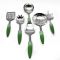 Cook Style Kitchen Tool Set (set Of 7) - Green
