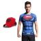Superman Dry fit 3D gym compression T-Shirt with Baseball cap free for Men   by Treemoda