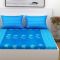 Indiana Home Abstract Blue Cotton Double Bed Sheet With 2 Pillow Cover (code - Elg1015)