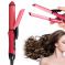 Hair Straightener And Plus Curler With Ceramic Plate